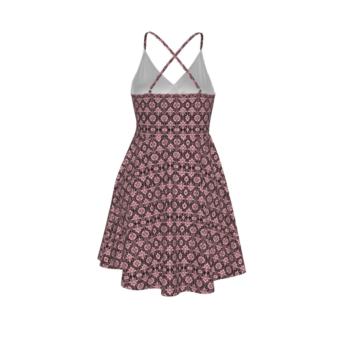 All-Over Print Women‘s Cross Cami Dress