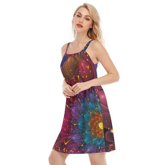 All-Over Print Women's Sleeveless Cami Dress